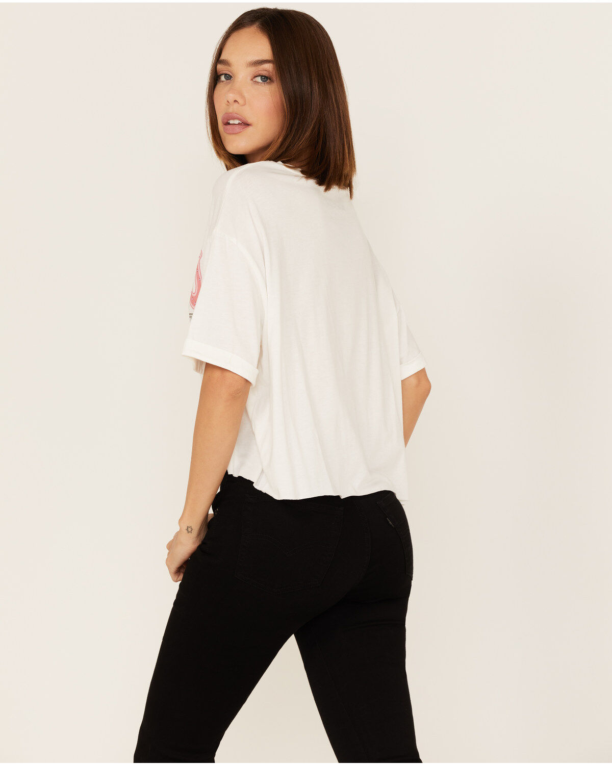 The Laundry Room Women's Coors Light Rhinestone Neon Light Graphic Tee