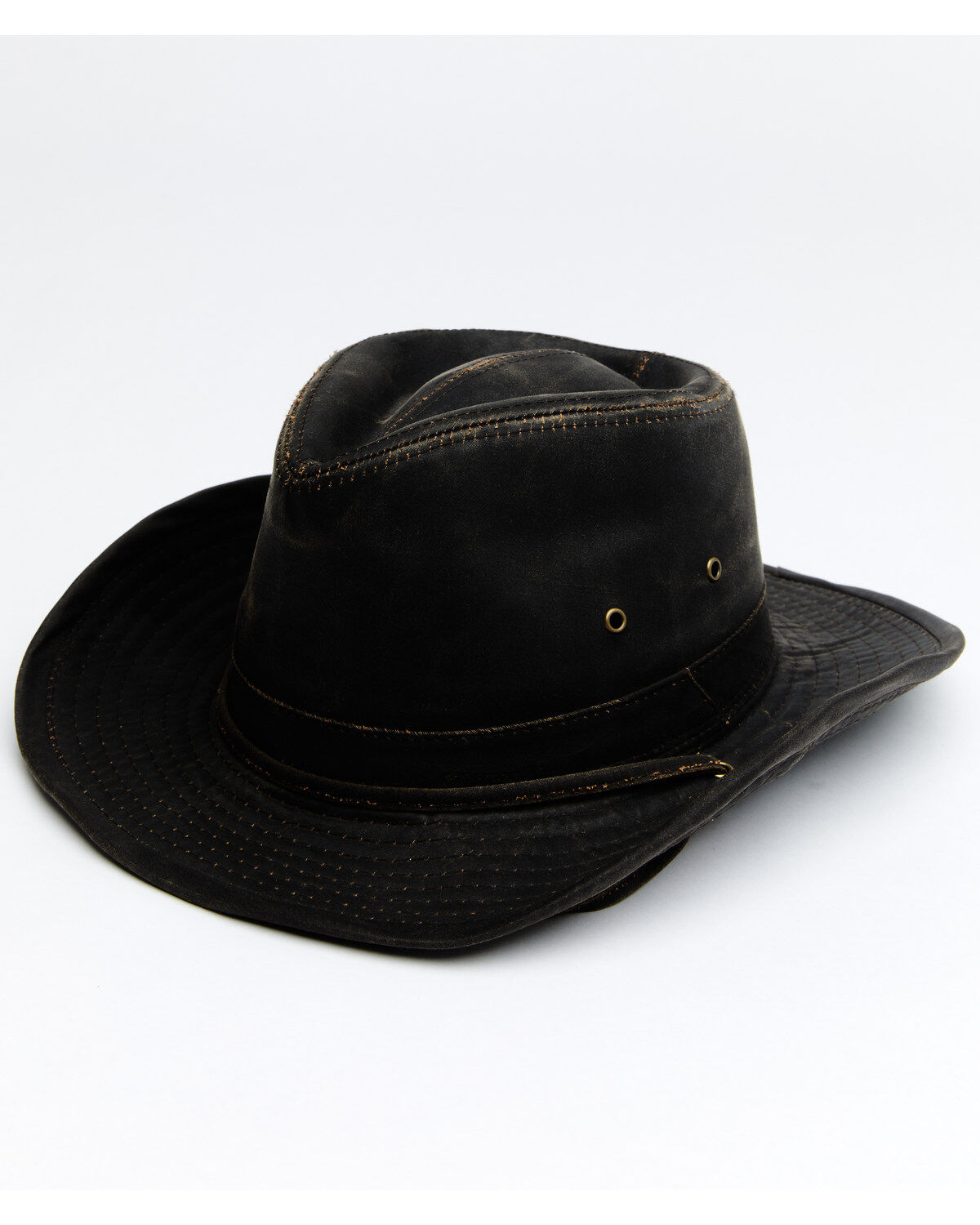 Hawx Men's Outback Weathered Cotton Sun Work Hat