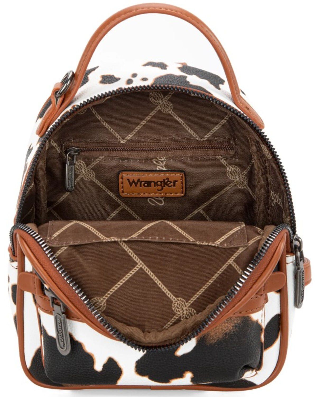 Wrangler Women's Cow Print Mini Backpack