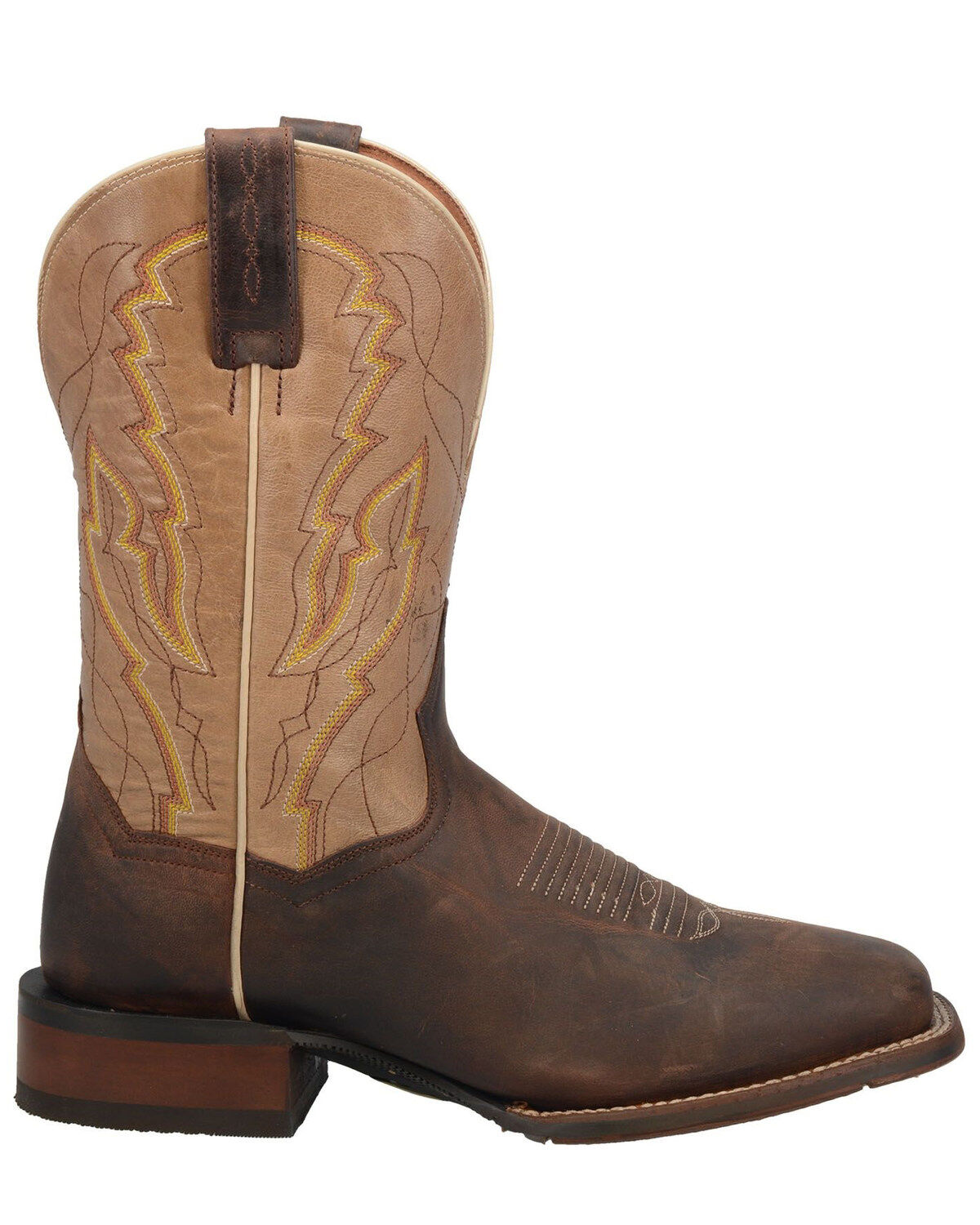 Dan Post Men's Garrison Western Performance Boots - Broad Square Toe