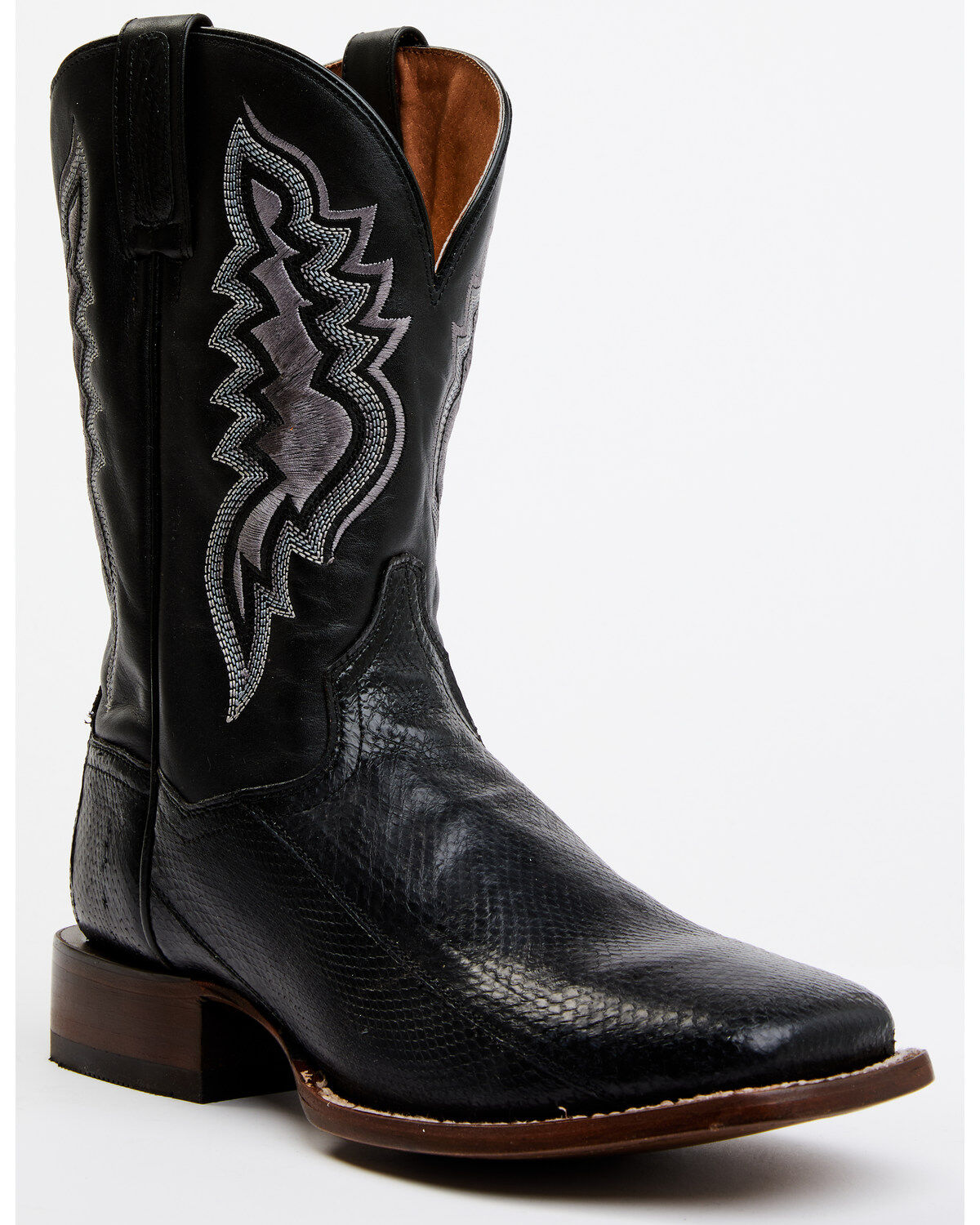 Dan Post Men's Exotic Water Snake Western Boots - Broad Square Toe