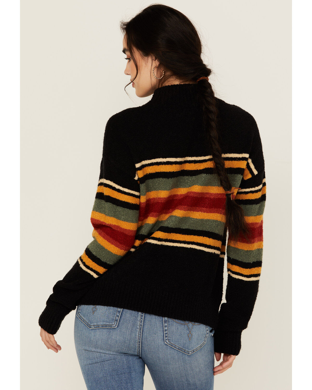 Panhandle Women's Southwestern Print Sweater