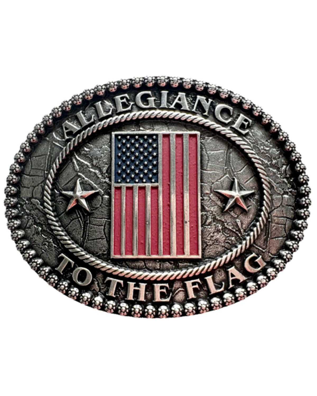 Cody James Men's Allegiance To The Flag Buckle