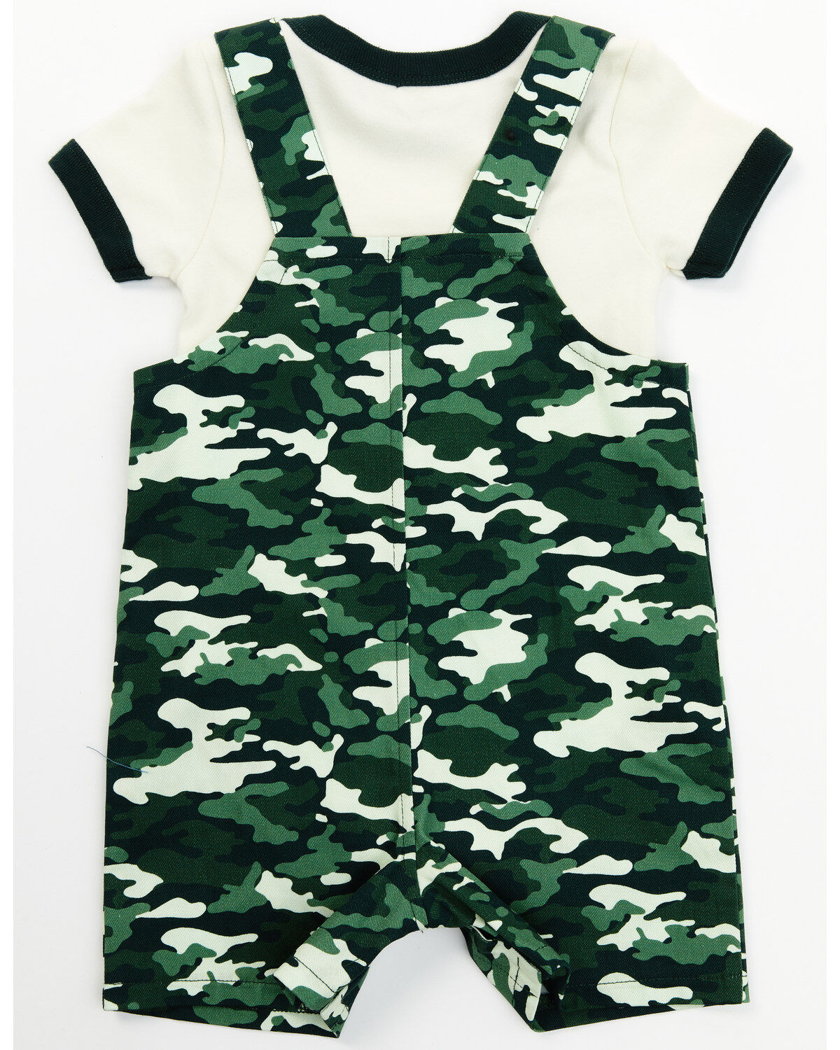 Cody James Infant Boys' Camo Print Onesie & Shortalls Set - 2-Piece