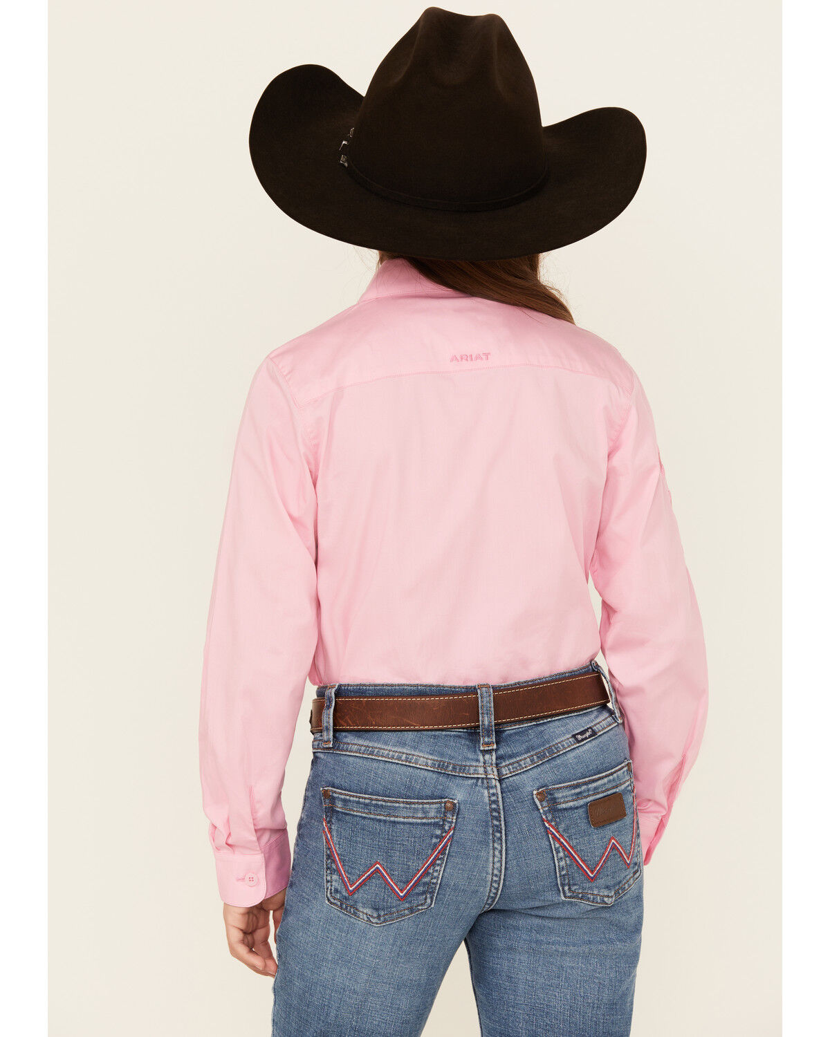 Ariat Girls' Team Kirby Long Sleeve Button-Down Western Shirt