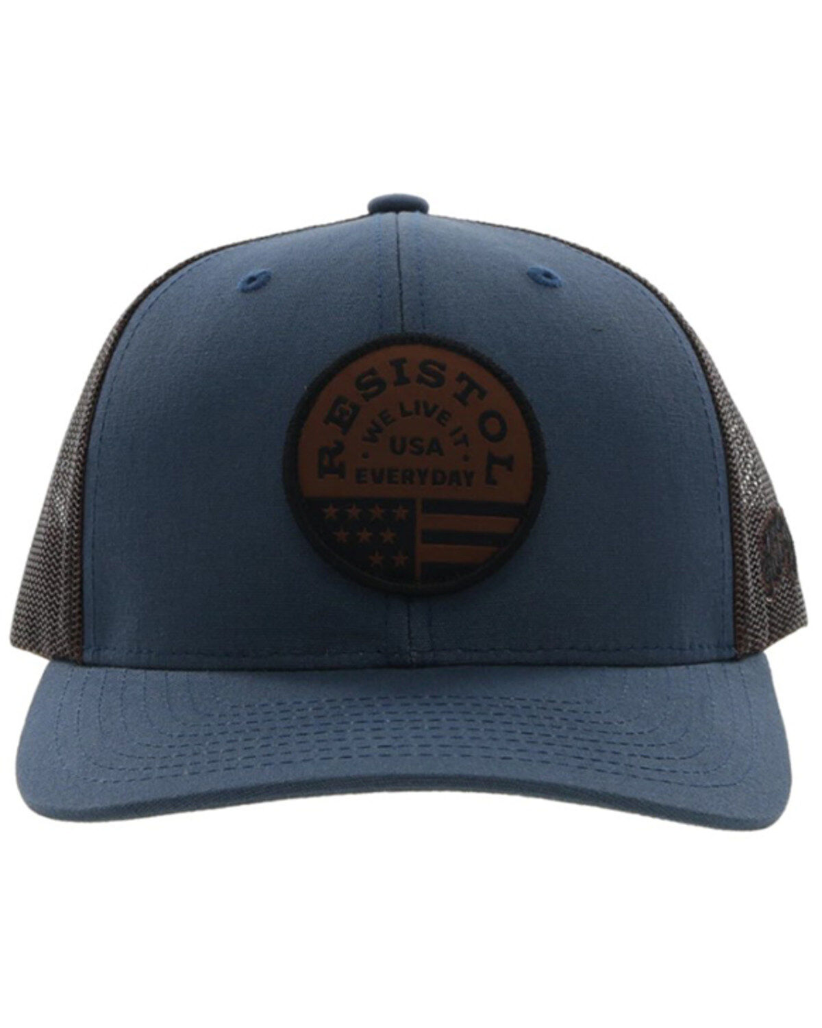 Hooey Men's Resistol Round Patch Trucker Cap
