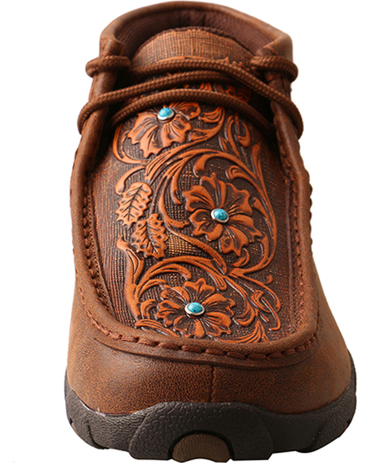 Twisted X Women's Tooled Chukka Driving Mocs