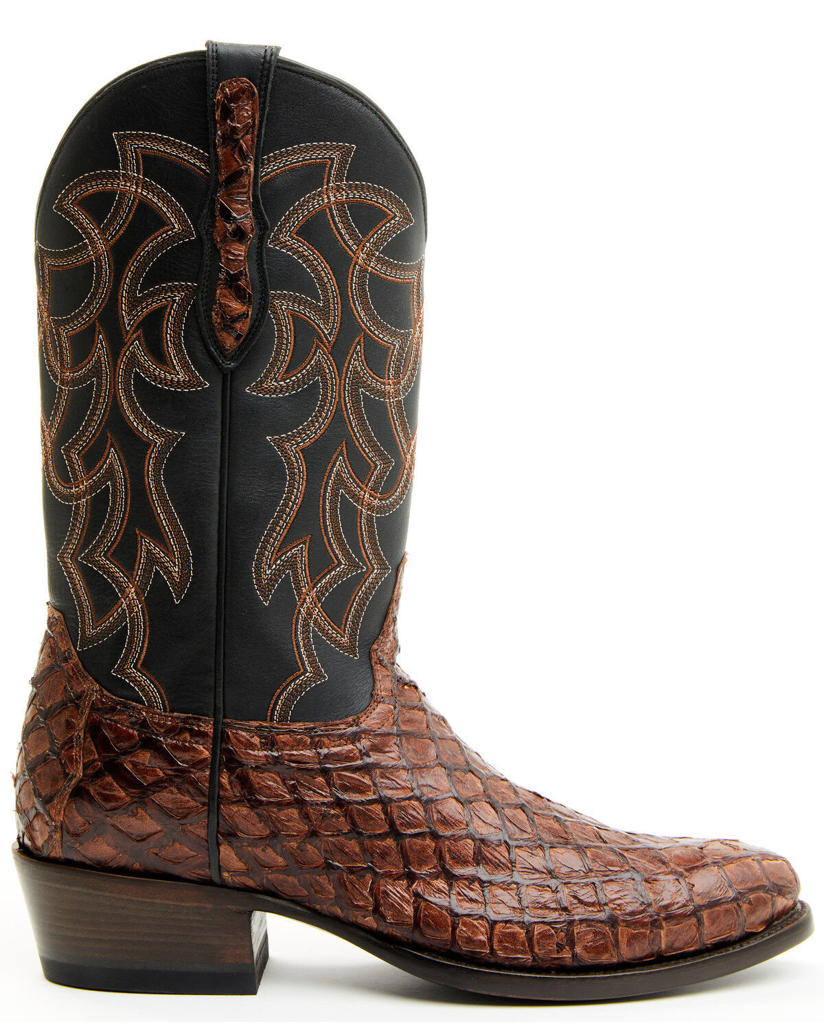 Cody James Men's Exotic Pirarucu Western Boots - Round Toe