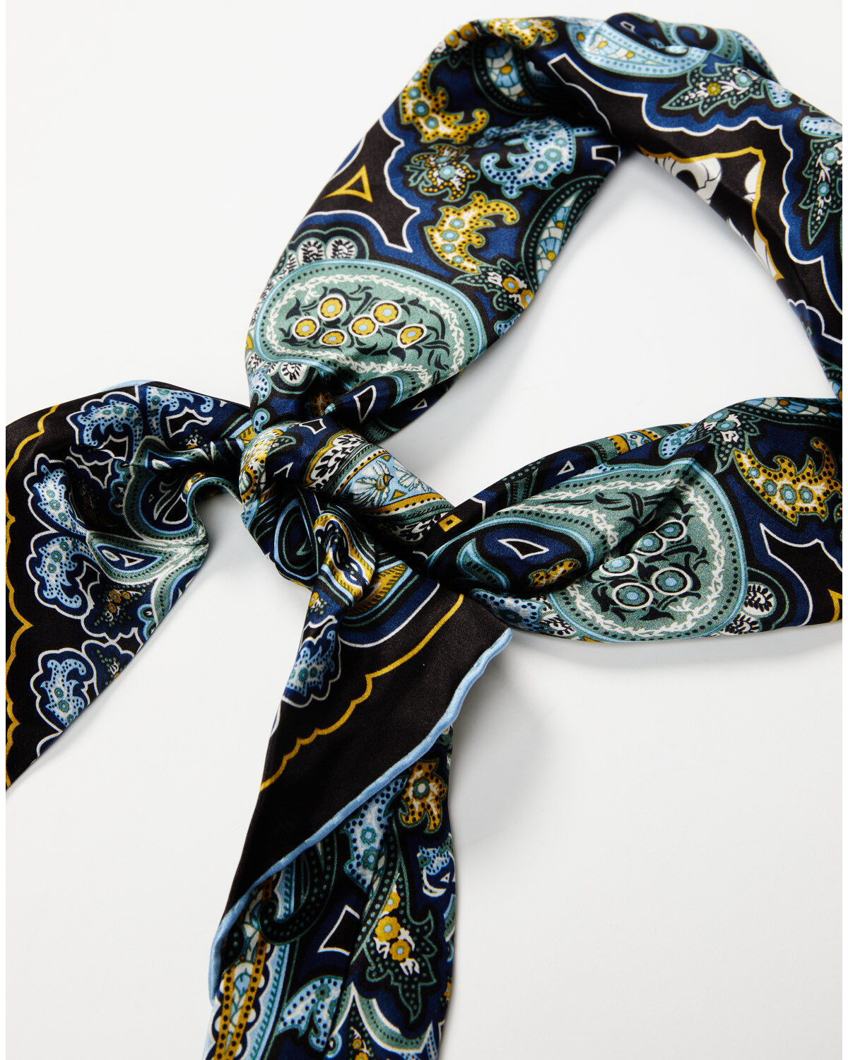 Cody James Men's Printed Silk Wild Rag Scarf