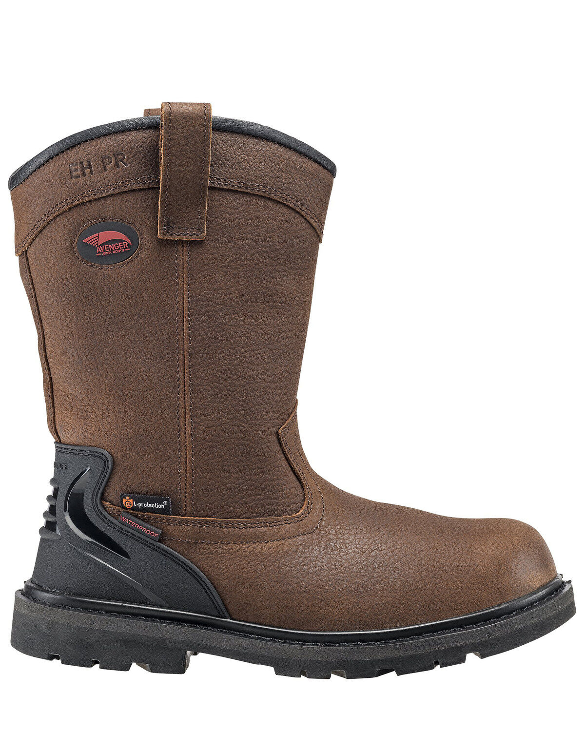 Avenger Men's Waterproof Western Work Boots - Soft Toe