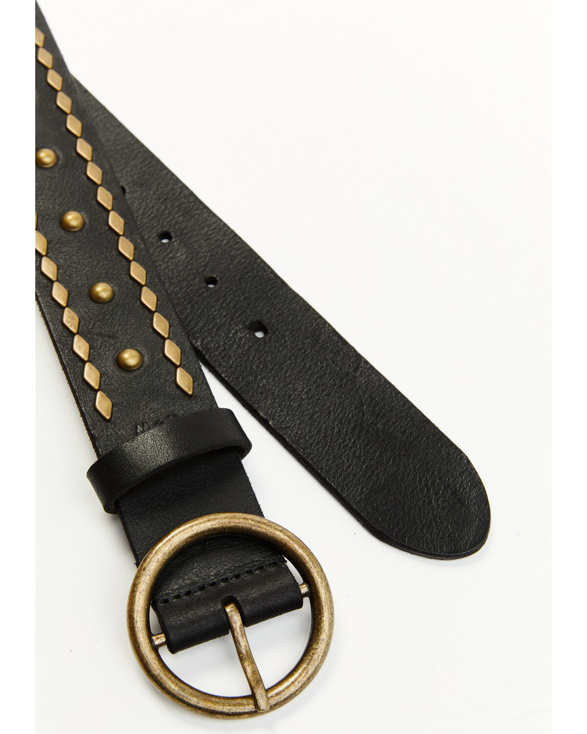 Cleo + Wolf Women's Studded Leather Belt