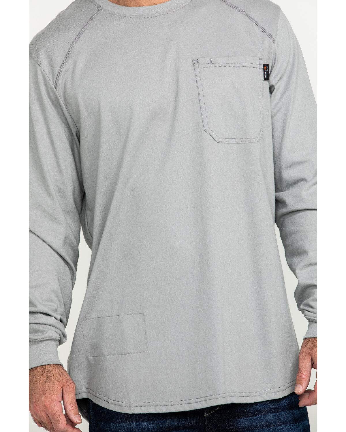Hawx Men's FR Pocket Long Sleeve Work T-Shirt