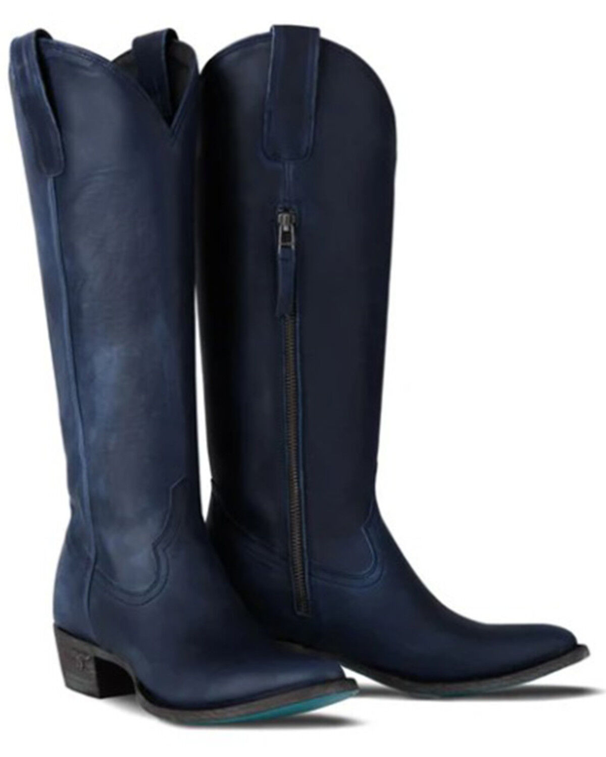 Lane Women's Plain Jane Tall Western Boots - Round Toe