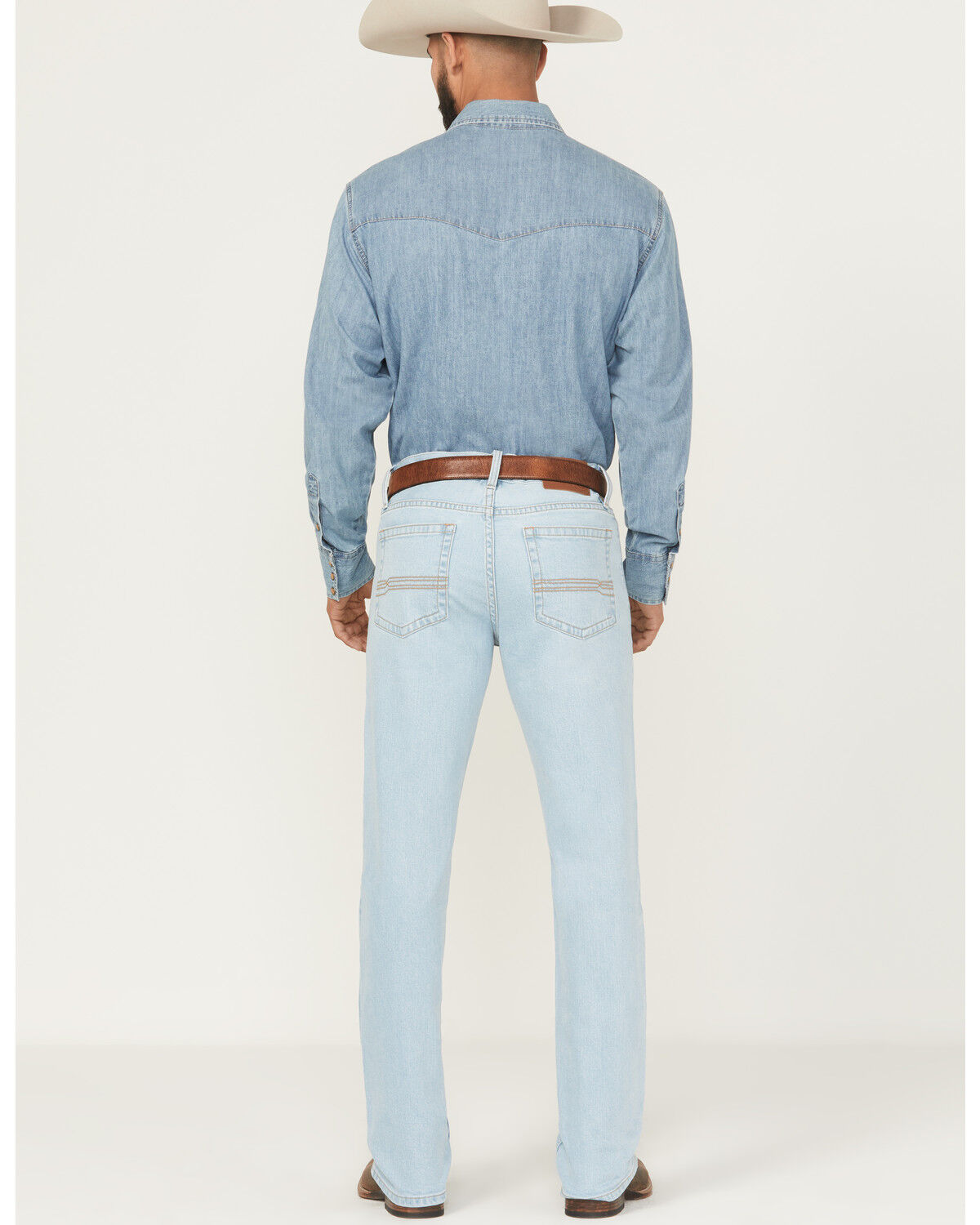 Cody James Men's Camino Light Wash Slim Straight Stretch Denim Jeans