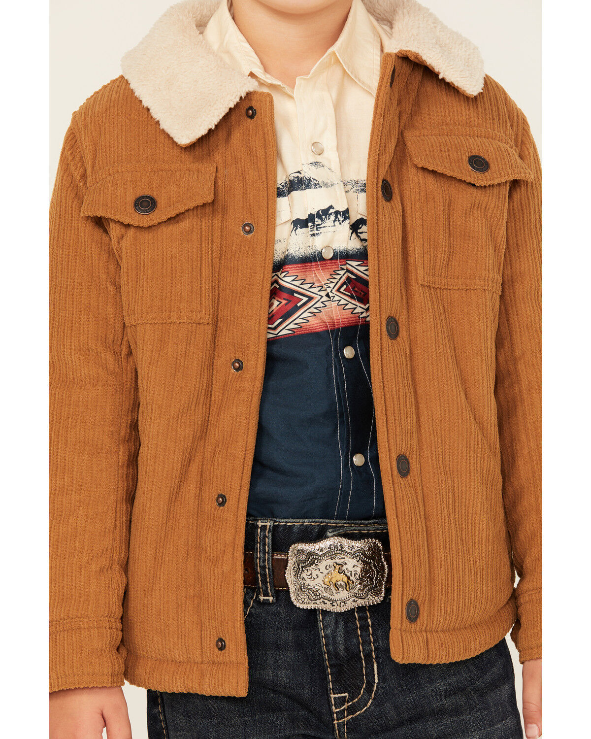 Urban Republic Toddler Boys' Corduroy Sherpa Lined Jacket