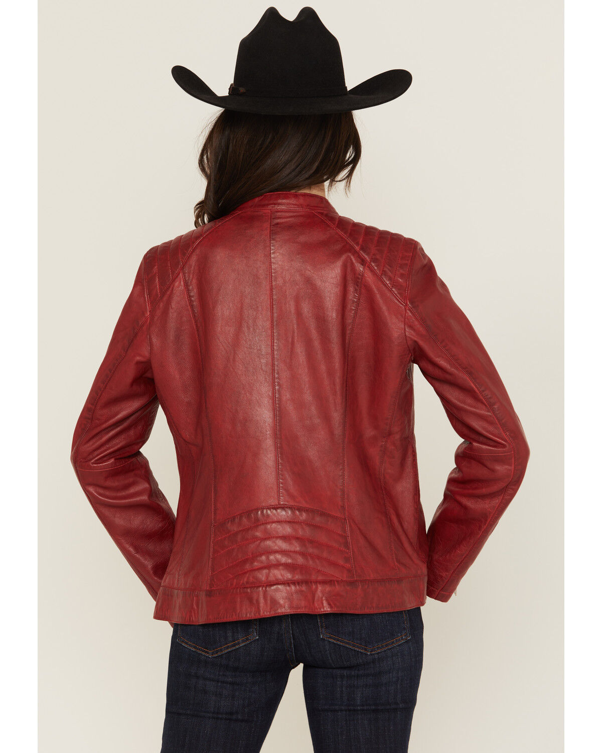 Scully Women's Leather Racing Jacket