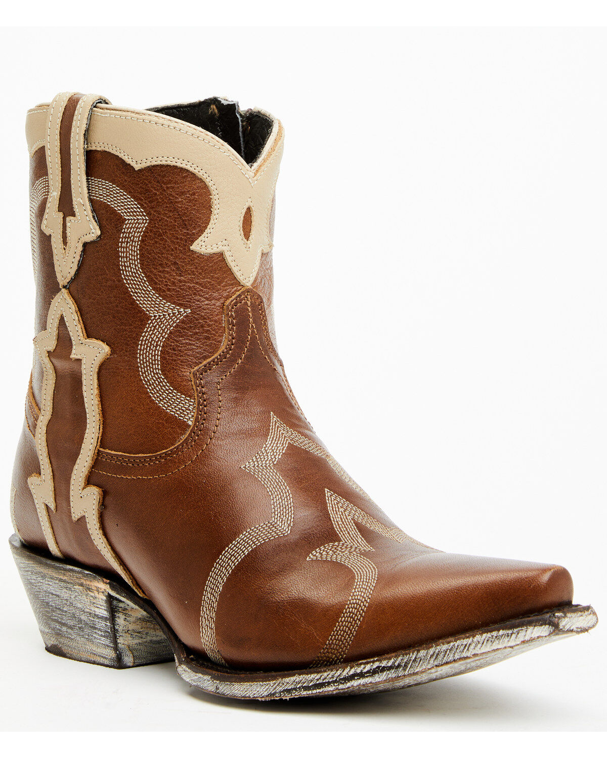 Caborca Silver by Liberty Black Women's Mossil Fashion Booties - Snip Toe