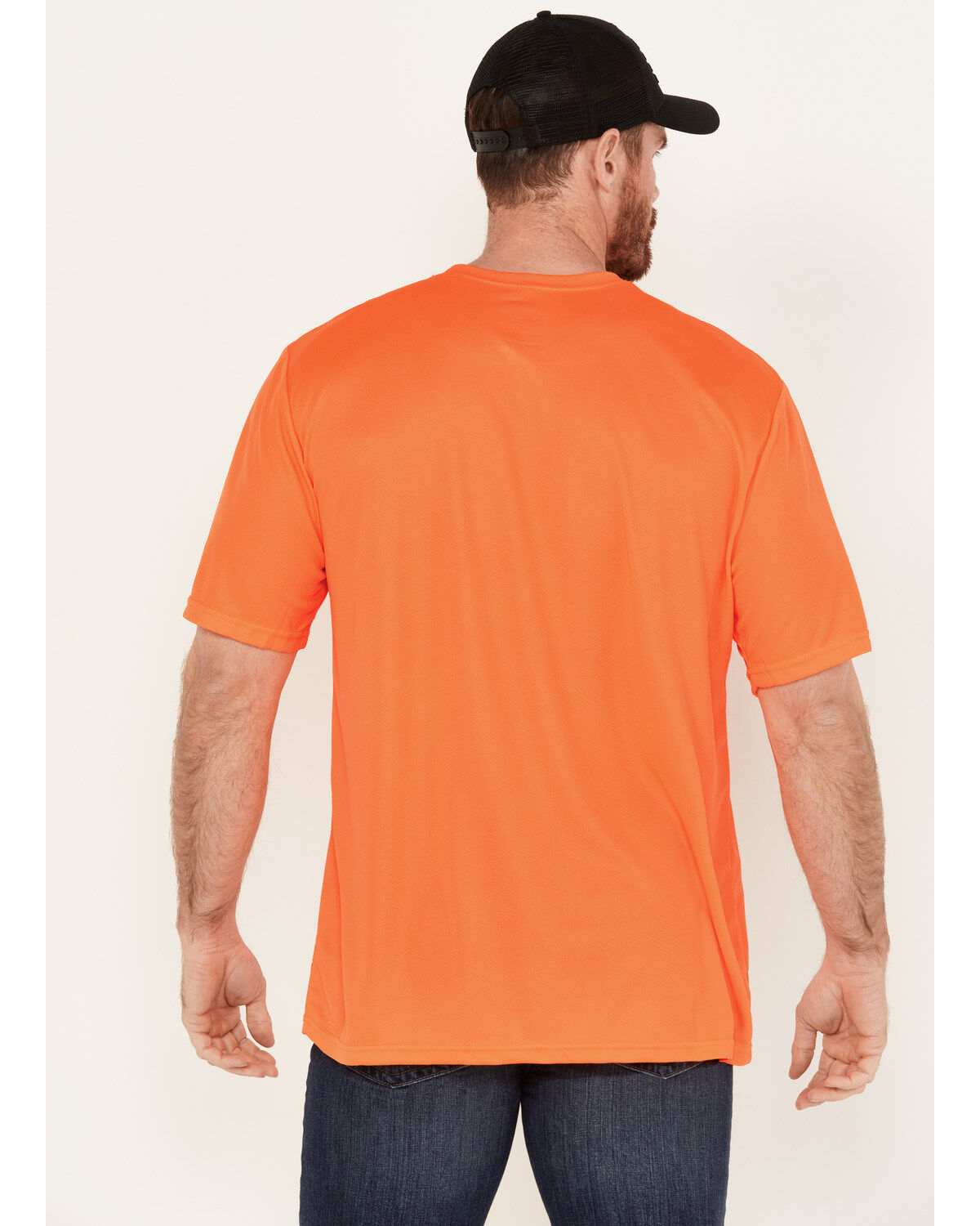 Hawx Men's High-Visibility Short Sleeve Work Shirt