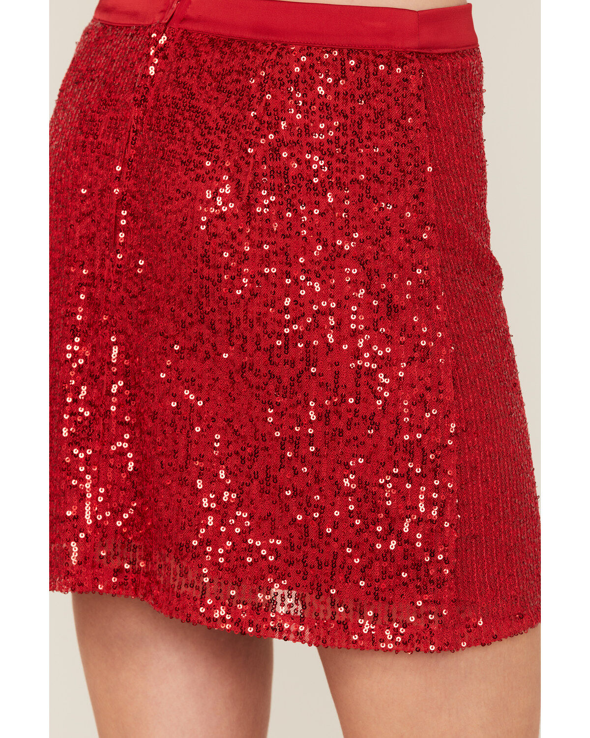 Band of the Free Women's Disco Diva Sequin Skirt