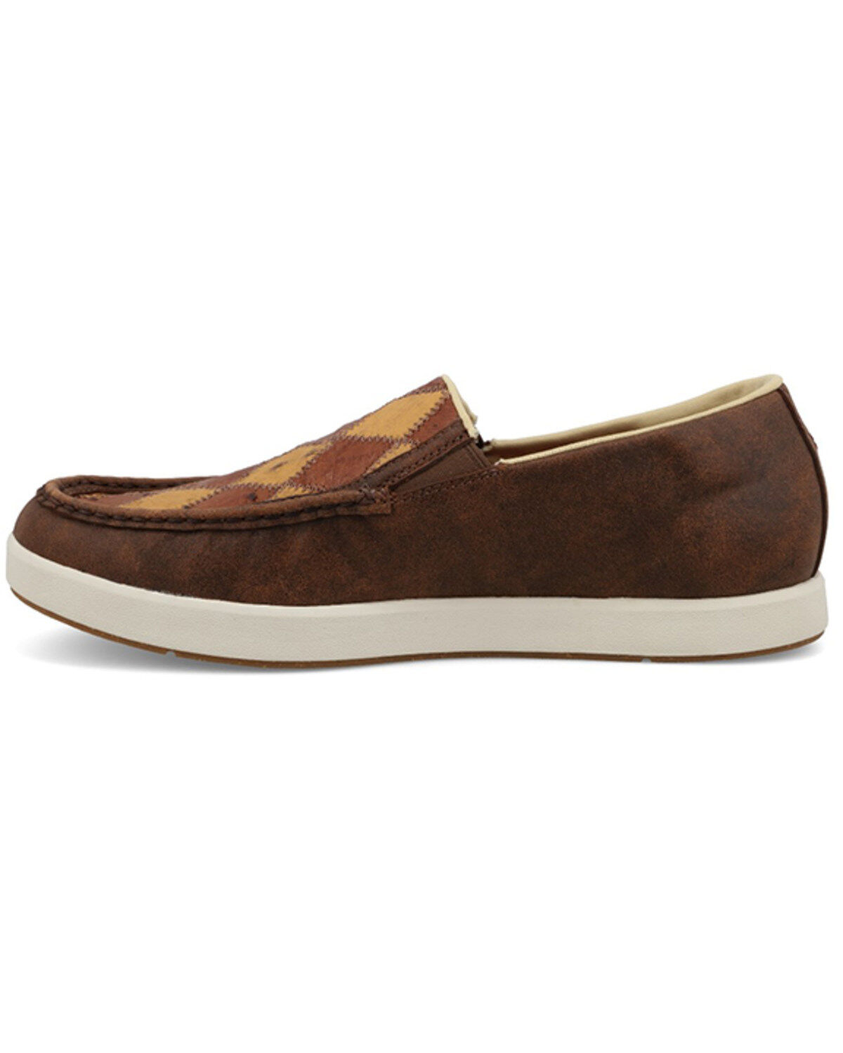 Twisted X Men's Exotic Ostrich Slip-On Ultralite X™ Casual Shoes - Moc Toe