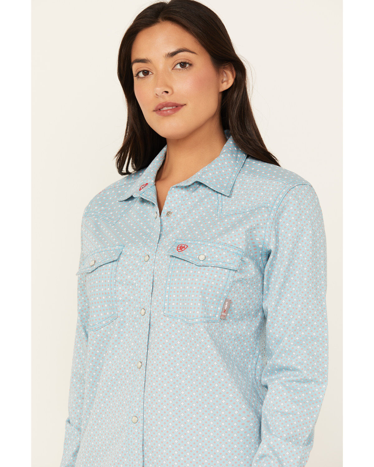 Ariat Women's FR Martlet Long Sleeve Snap Work Shirt