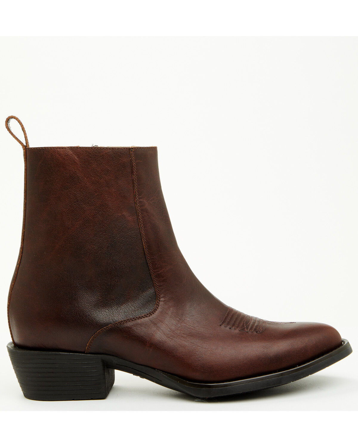 Cody James Men's Larsen Western Ankle Boots - Round Toe