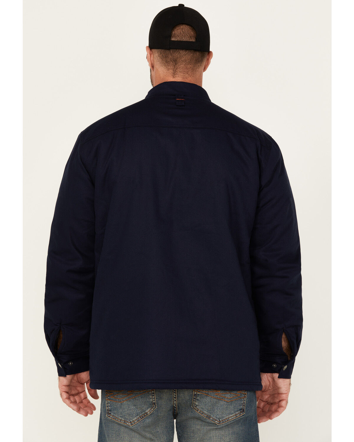 Hawx Men's Oakdale Sherpa Lined Waxed Shirt Jacket