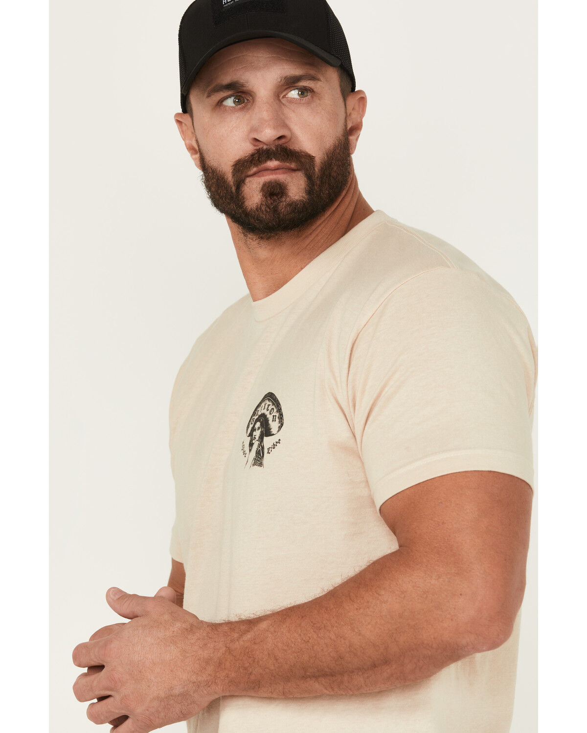 Brixton Men's Boot Barn Exclusive Vive Libre Mariachi Girl Short Sleeve Graphic T-Shirt