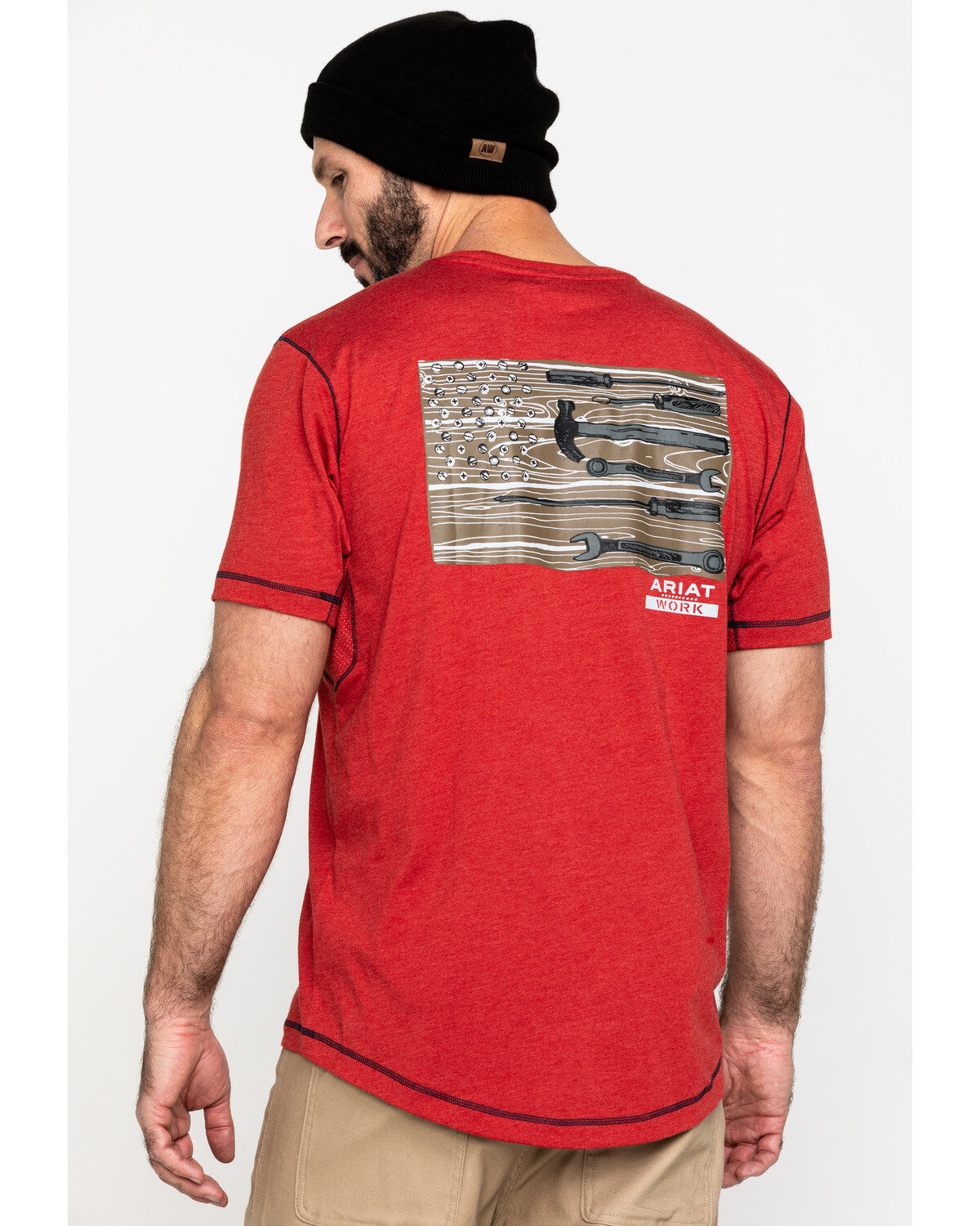 Ariat Men's Rebar Workman Technician Graphic Work T-Shirt