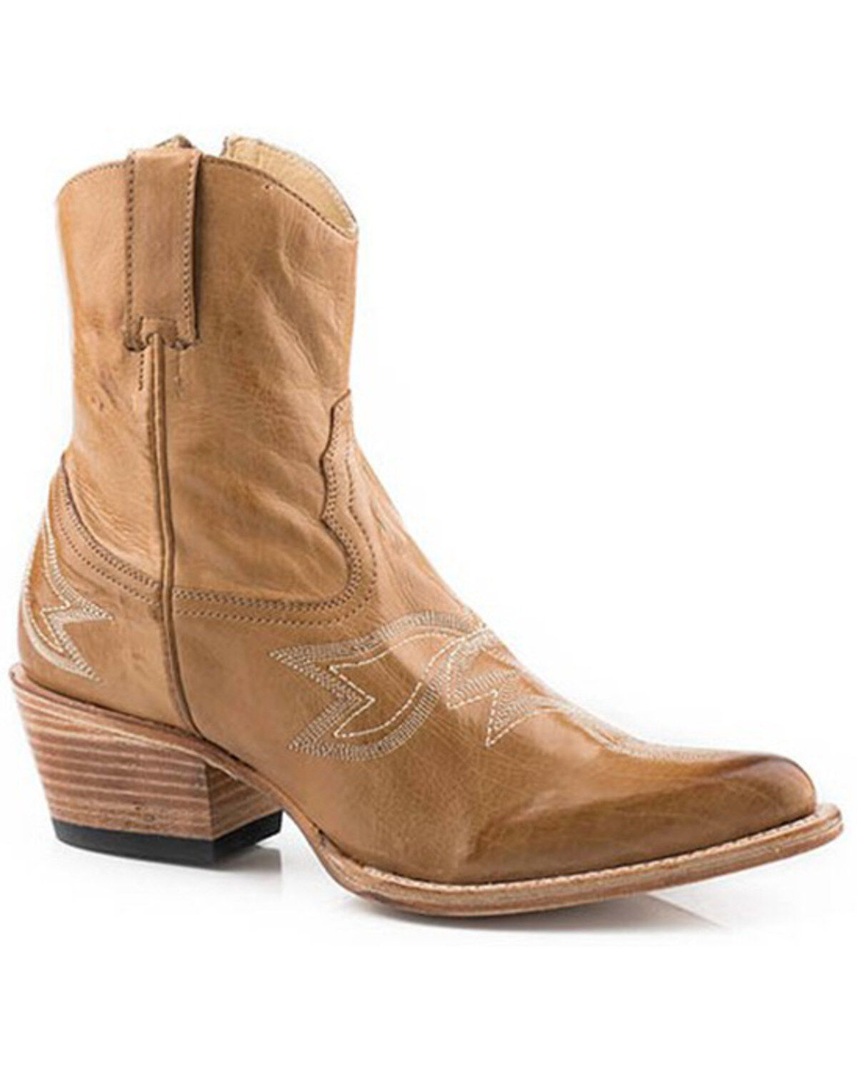 Stetson Women's Piper Western Booties - Round Toe