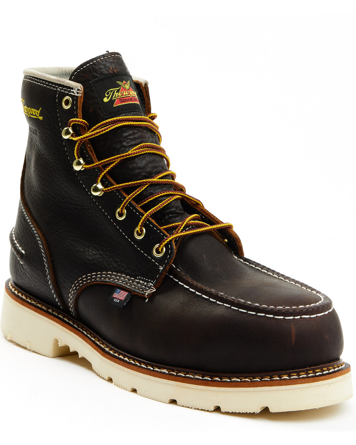 Thorogood Men's Boot Barn Exclusive Briar Pitstop 6" Work Boot - Steel Toe