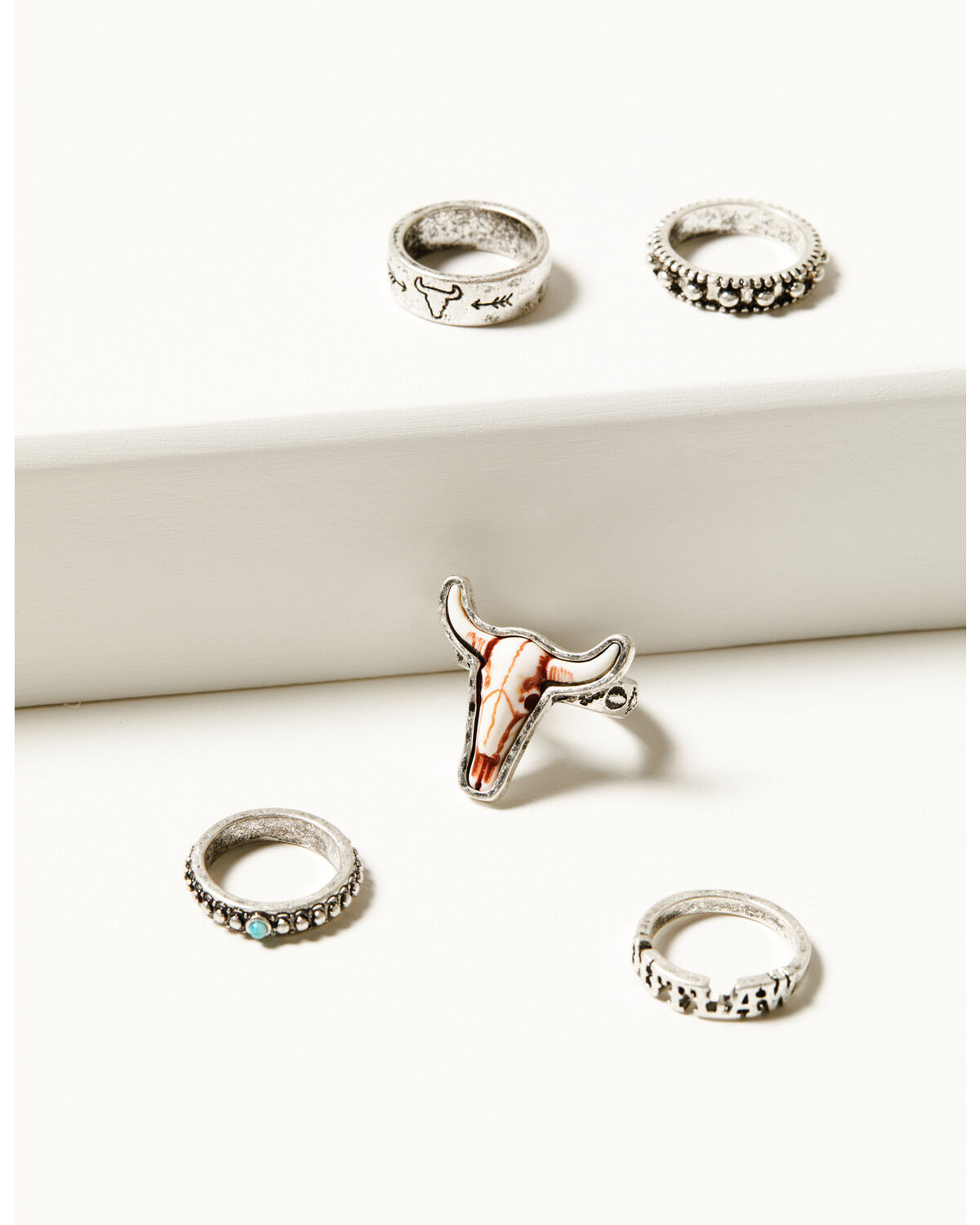 Idyllwind Women's Mallory Outlaw Ring Set - 5 Piece