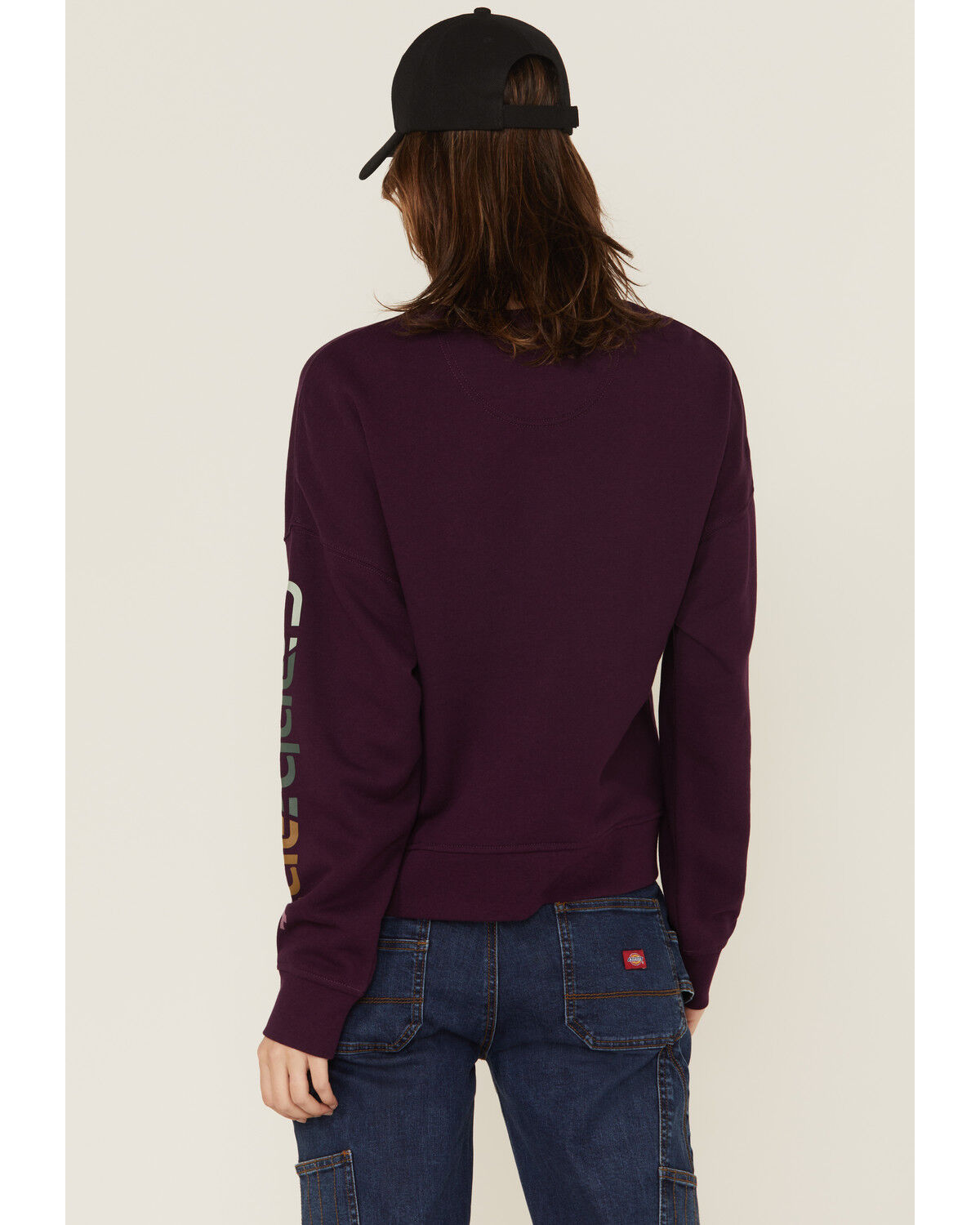 Carhartt Women's TENCEL® Fiber Series Loose Fit Long Sleeve Graphic Sweatshirt