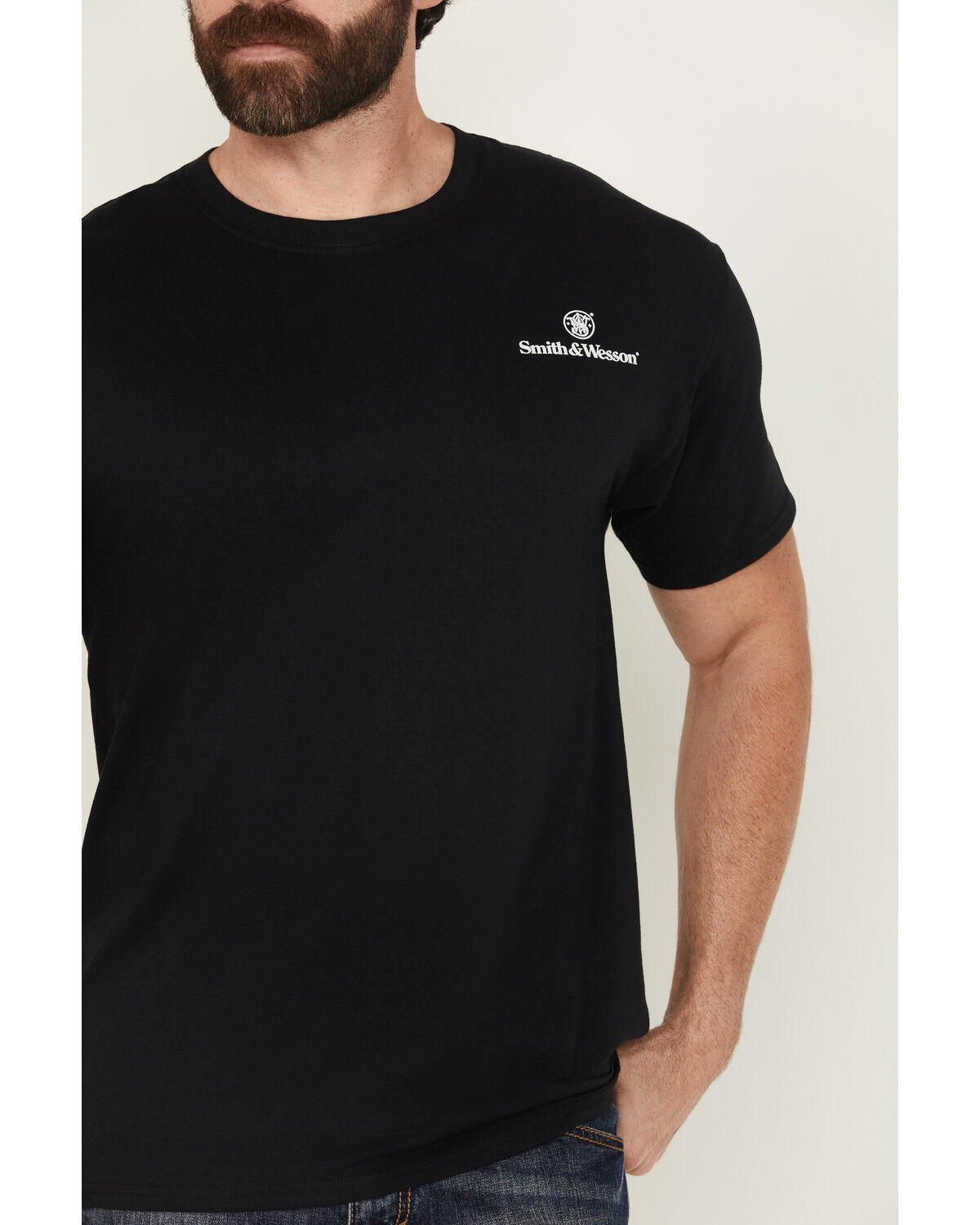 Smith & Wesson Men's Logo Short Sleeve Graphic T-Shirt