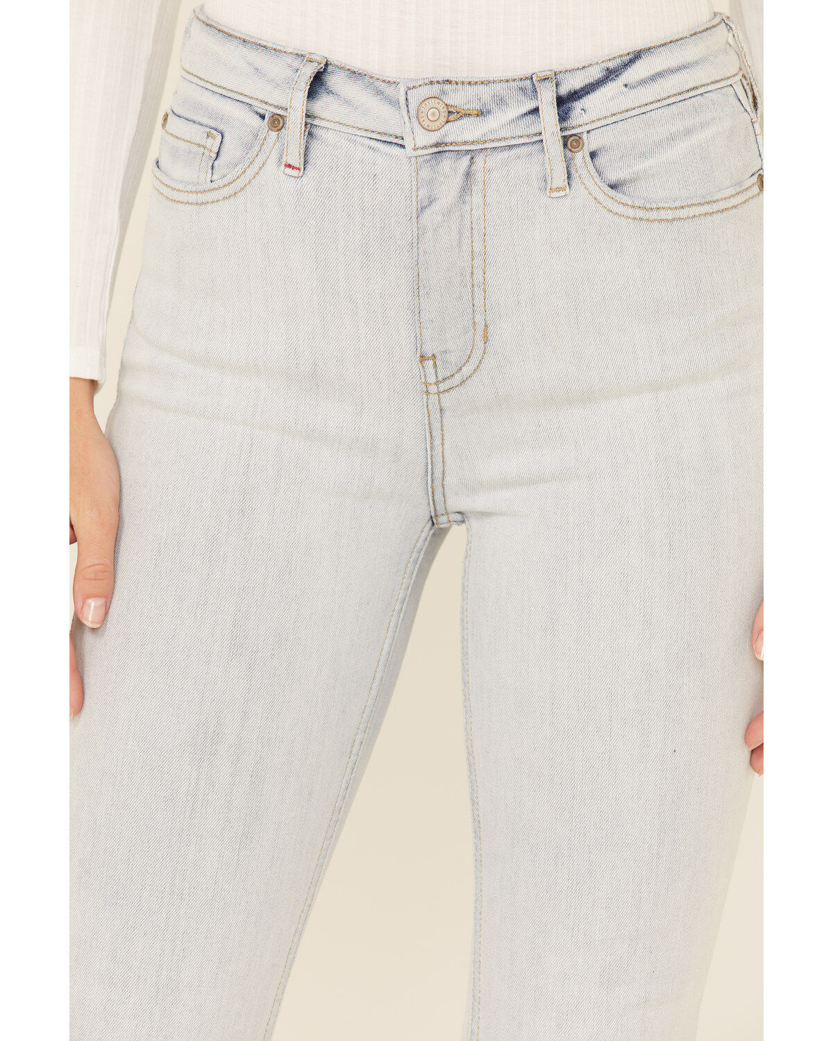 Idyllwind Women's Light Wash Friendship High Rise Flare Jeans