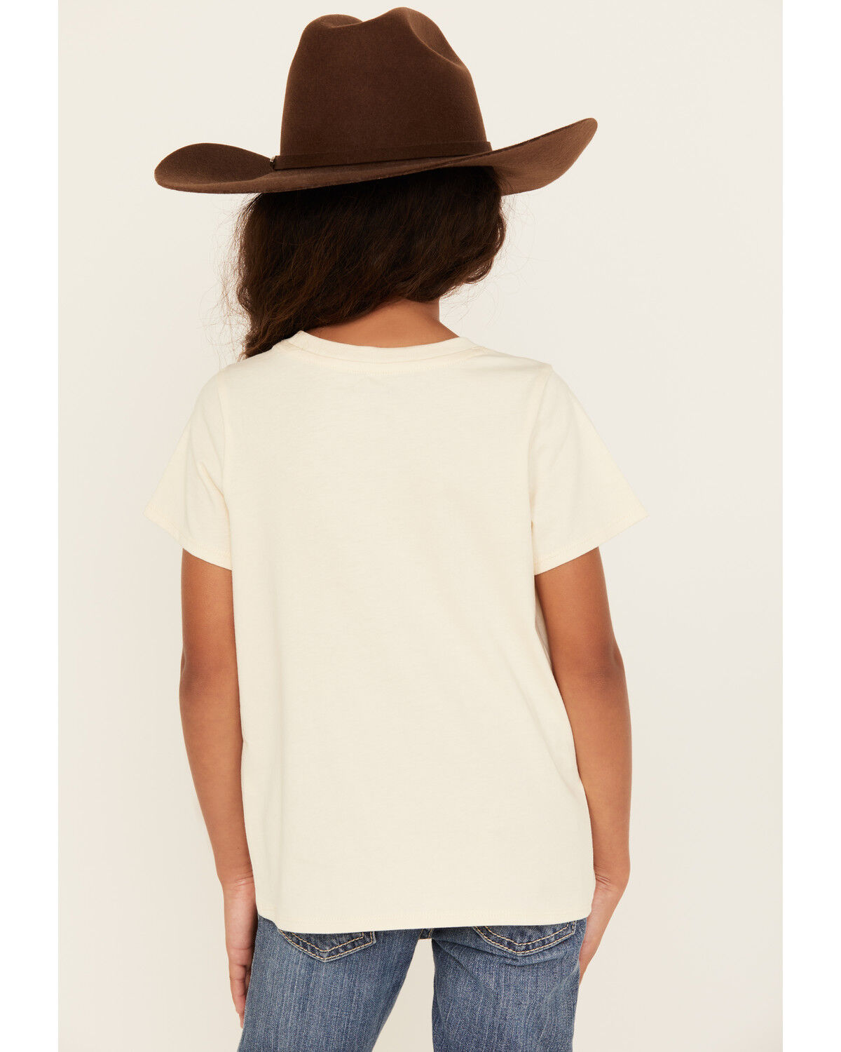 Wrangler Girls' Logo Desert Short Sleeve Graphic Tee