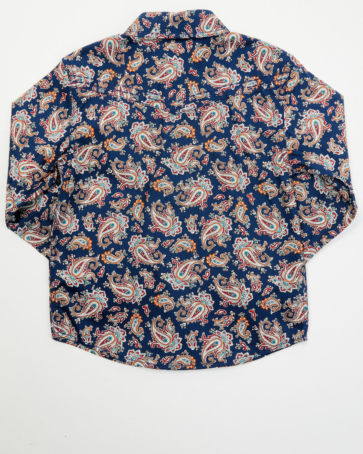 Cody James Toddler Boys' Grand Finale Paisley Print Long Sleeve Snap Western Shirt