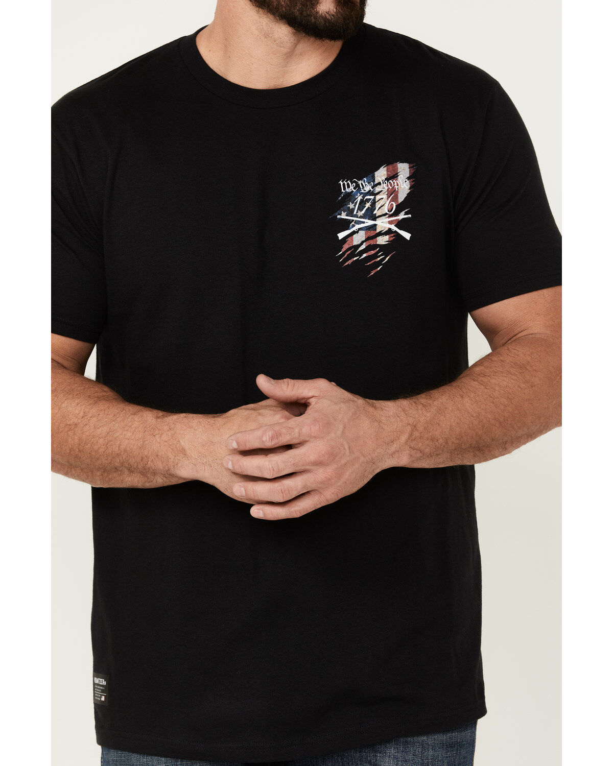 Howitzer Men's We Will Defend Short Sleeve Graphic T-Shirt