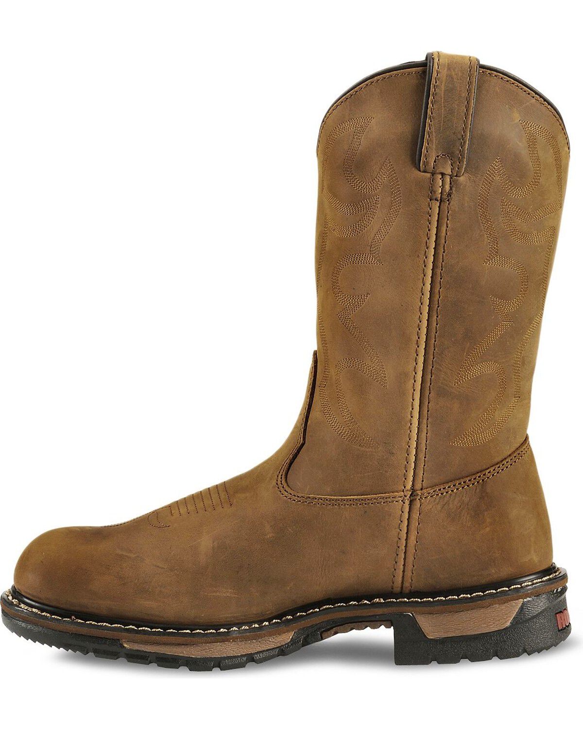 Rocky Men's Branson Saddle Steel Toe Roper Work Boots