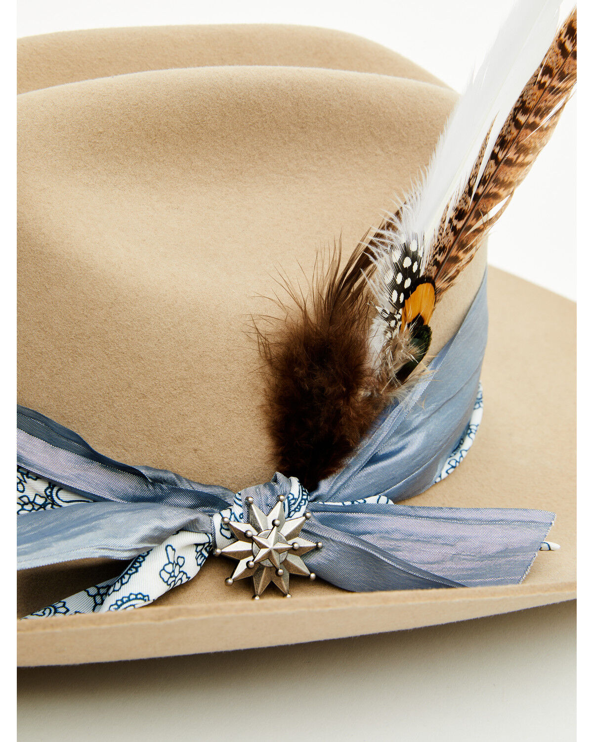 Boot Barn Paisley Western Hat Accessory Set