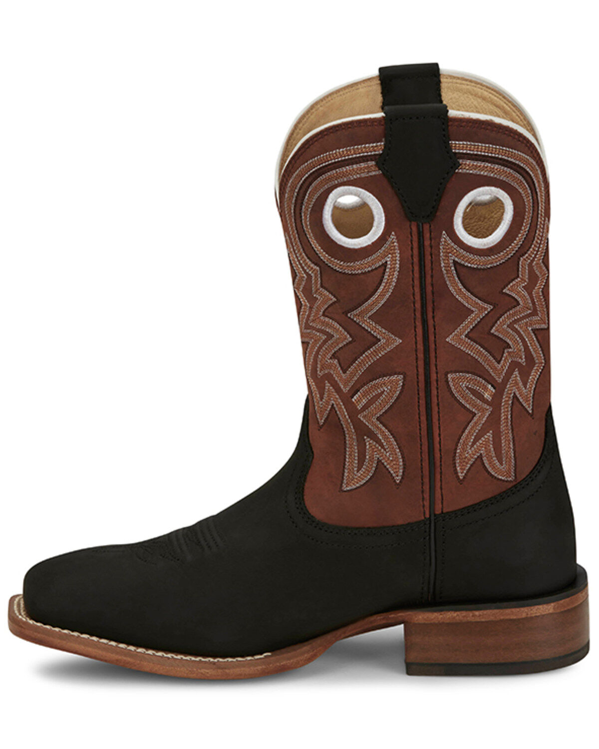 Justin Men's Big News Western Boots - Broad Square Toe