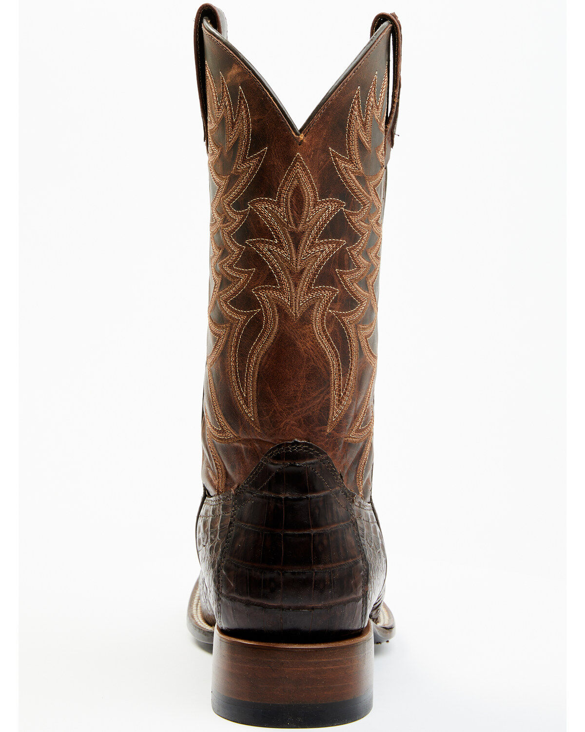Cody James Men's Exotic Caiman Belly Western Boots - Broad Square Toe
