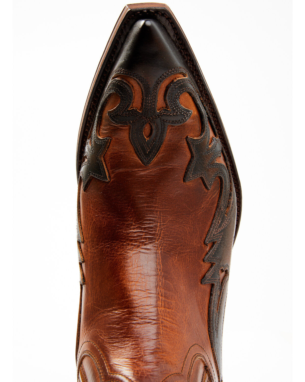 Sendra Men's Cuervo Finger Gore Pull On Western Booties - Snip Toe