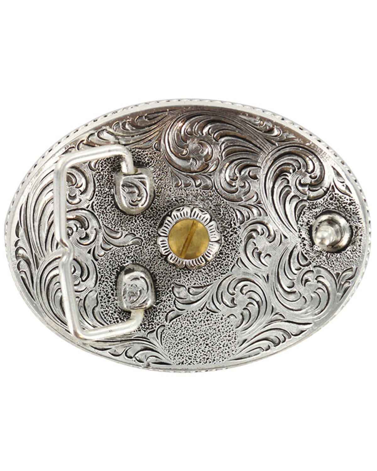 Cody James Men's Oval Montana Belt Buckle