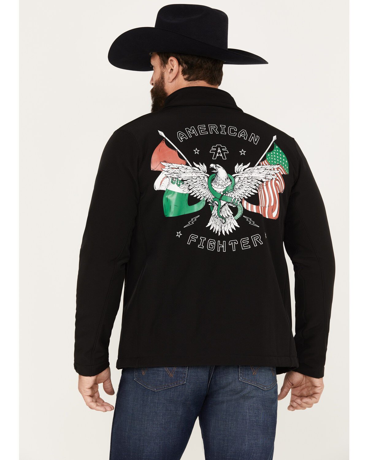 American Fighter Men's Plateau Softshell Jacket