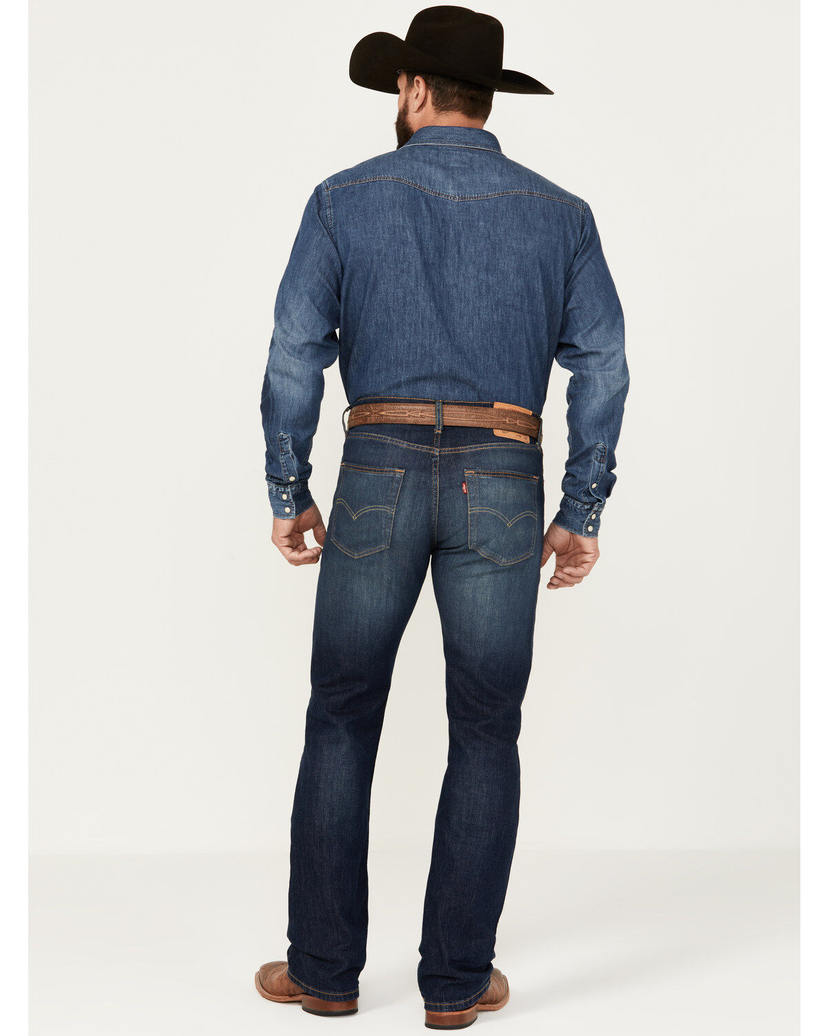 Levi's Men's 527® Dark Wash Slim Stretch Bootcut Jeans