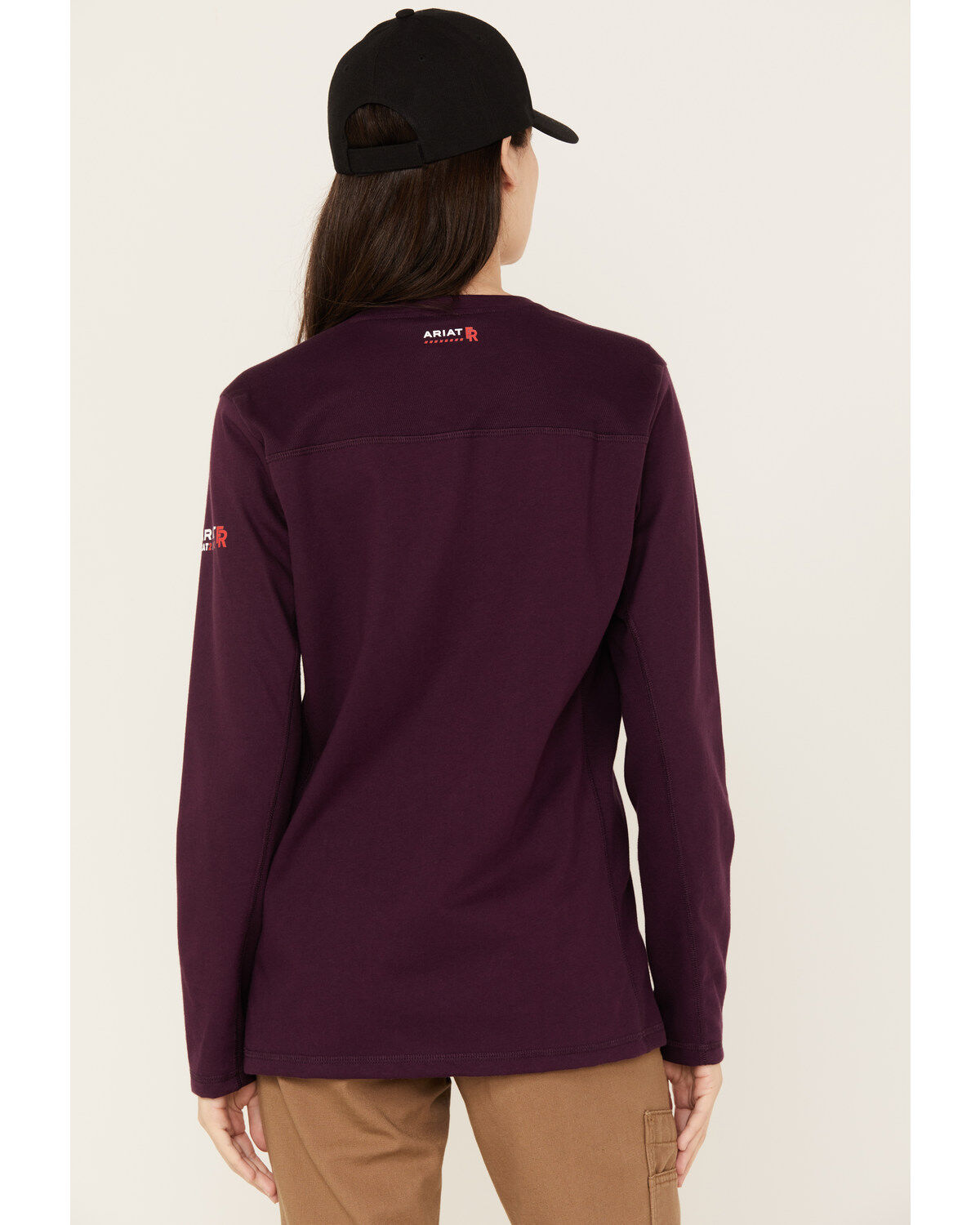 Ariat Women's AC Crew Fire Resistant Long Sleeve Work Shirt