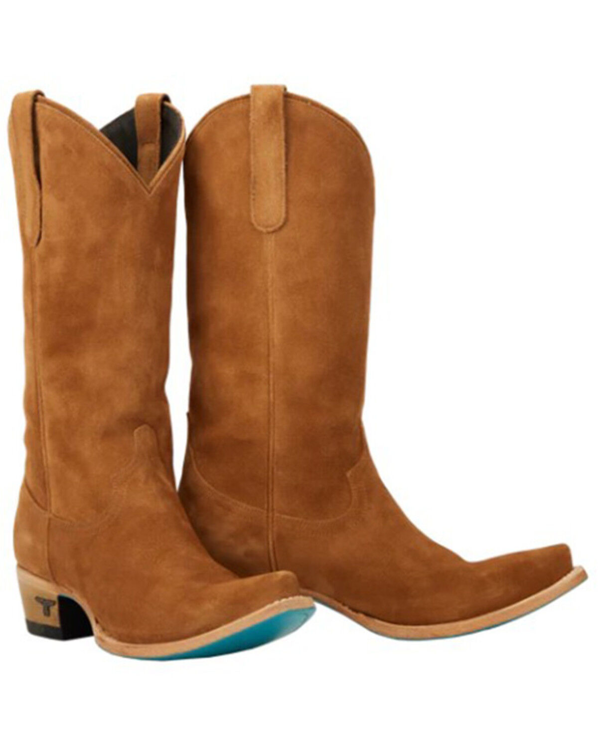 Lane Women's Emma Jane Suede Tall Western Boots - Snip Toe