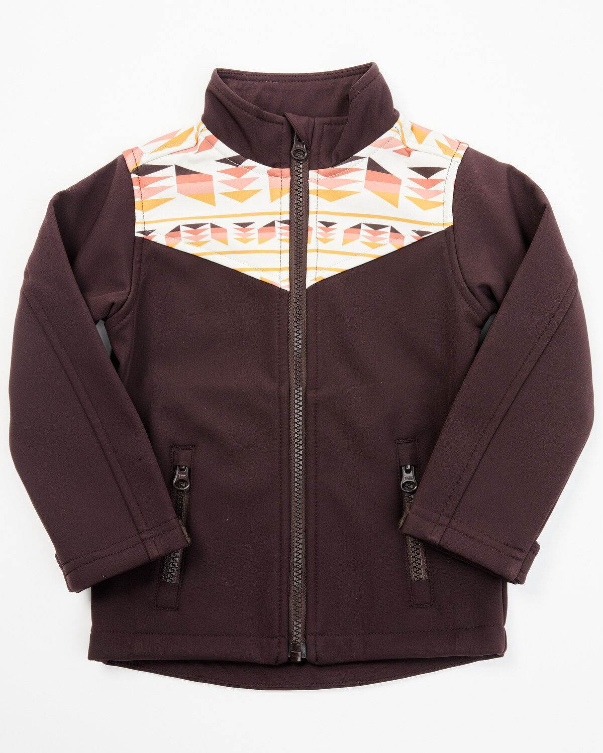 Shyanne Toddler Girls' Southwestern Print Softshell Jacket