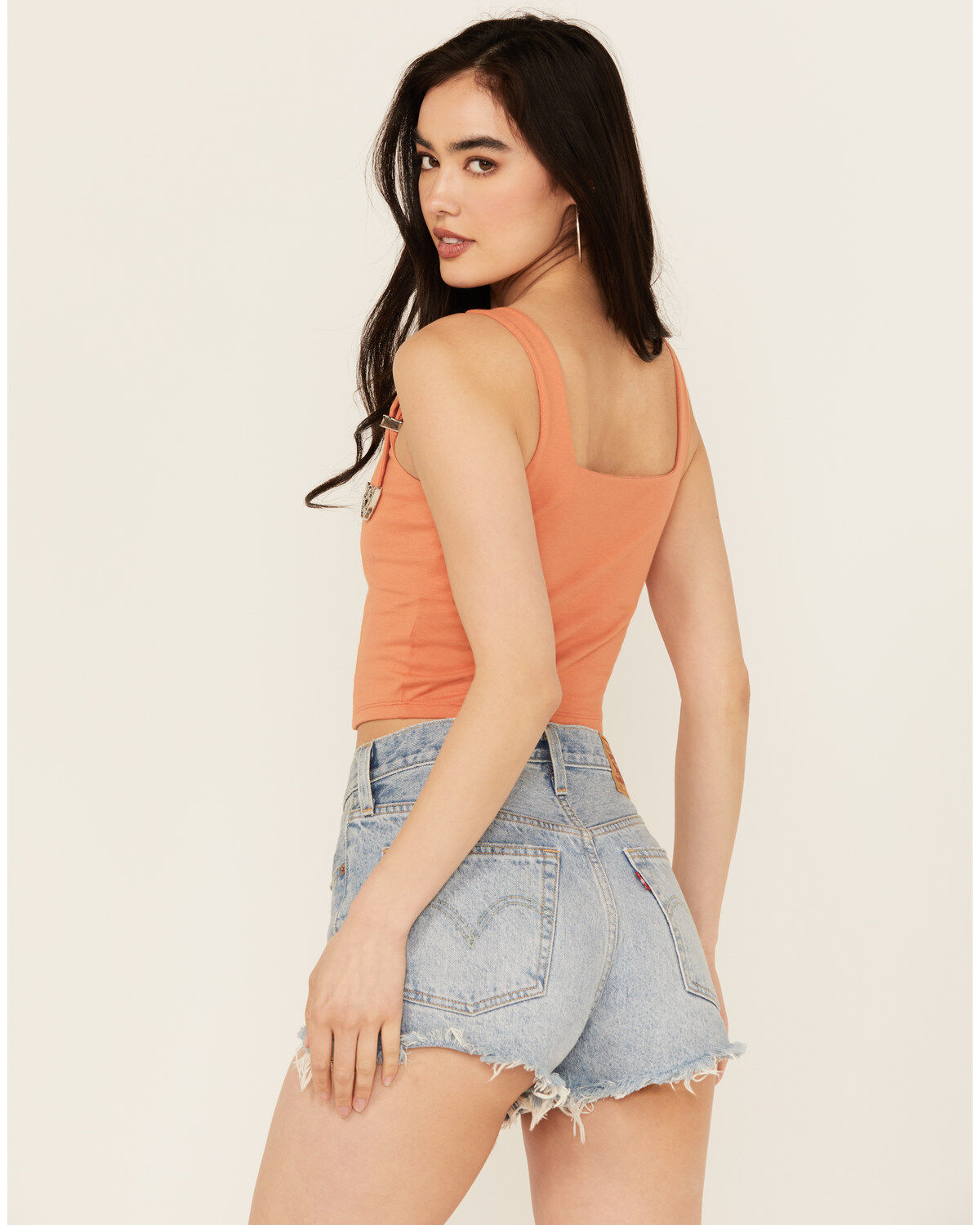 Rock & Roll Denim Women's Buckle Tank Top